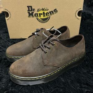 DR MARTENS Zavala brown leather suede lace up oxfords shoes women’s 8 new